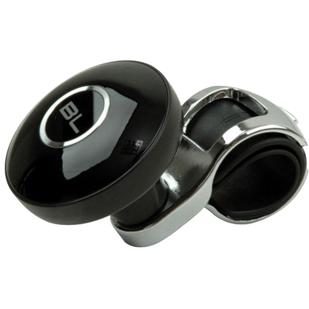 Universal Black Metal Steering Wheel Car Accessories Helper Grip Spinner Knob