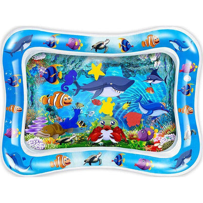Portable Tummy Time Water Mat for Sensory Play and Motor Skill Practice