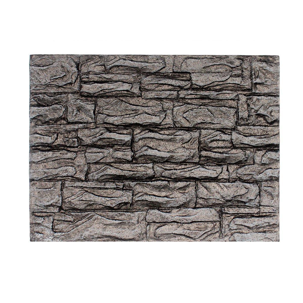 Pet Reptile Tank Board 3D Foam Backgrounds and Habitat Decoration 9 Styles - B