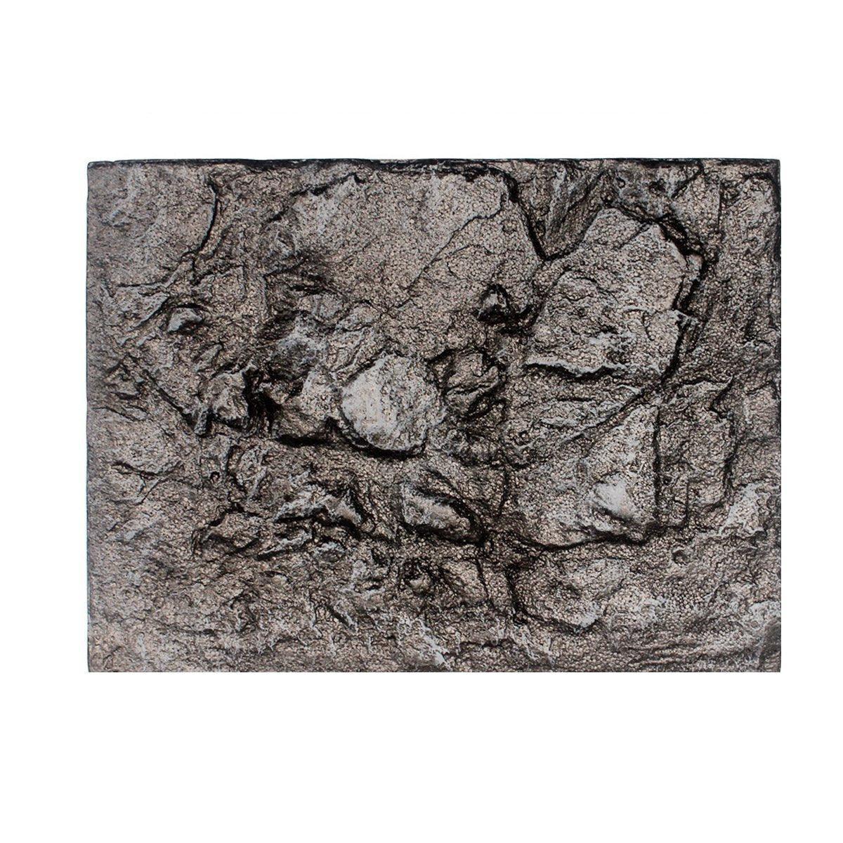 Pet Reptile Tank Board 3D Foam Backgrounds and Habitat Decoration 9 Styles - D