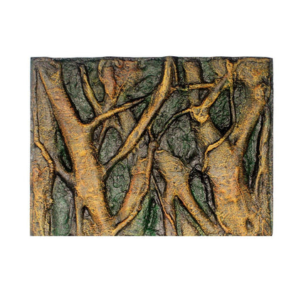 Pet Reptile Tank Board 3D Foam Backgrounds and Habitat Decoration 9 Styles - F