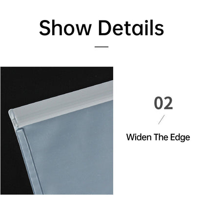 10 Pack Reusable Frosted PEVA Food Storage Bags Resealable Ziplock Freezer Safe - Pink