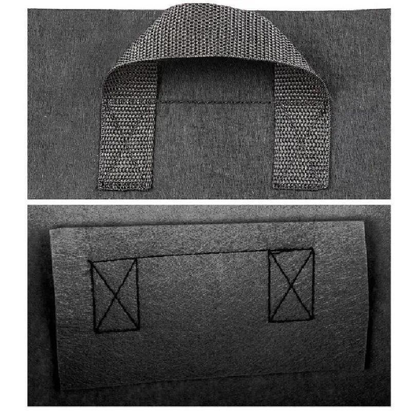 8pcs Felt Rectangular Planting Bags Vegetable Grow Bags Non-Woven Flower Pots - Blue 8pcs-60x30x20