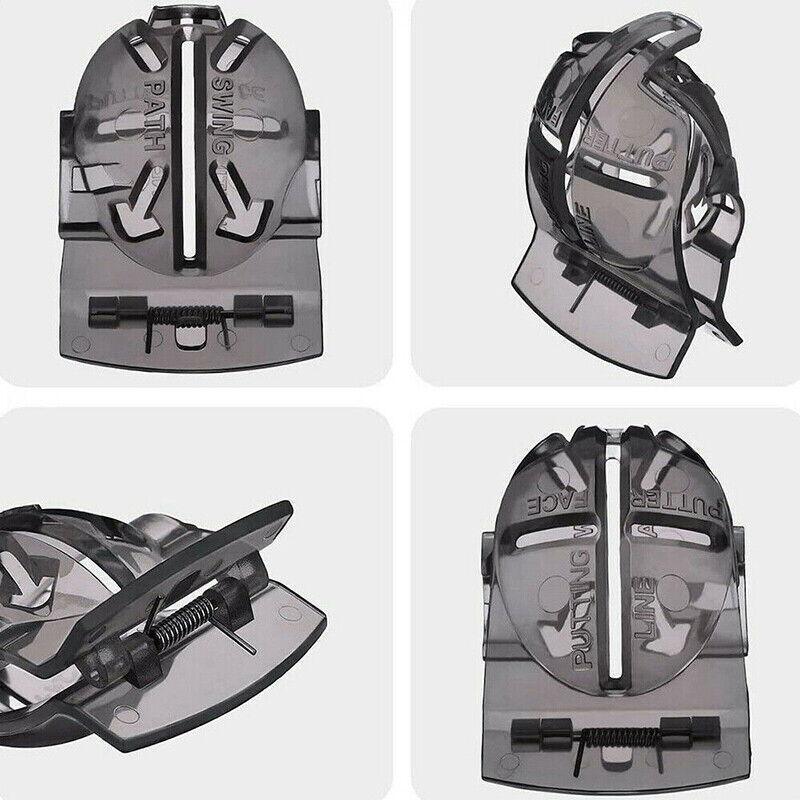 Sports Alignment Golf Ball Marker 3 Line Tool Drawing Liner Set Stencil Au Stock - Blue