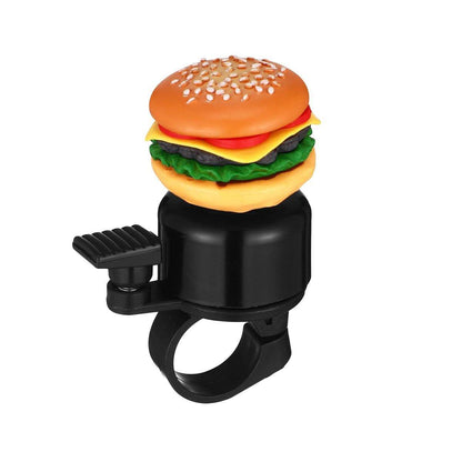 Cute Food Style Bicycle Bell Loud and Fun Handlebar Accessory - Popcorn