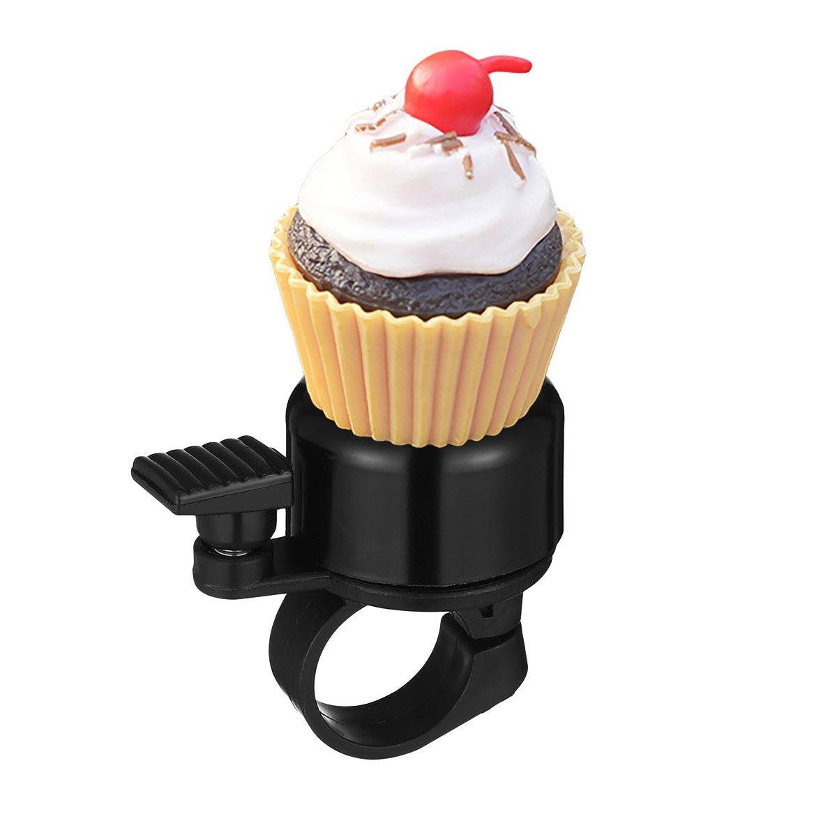 Cute Food Style Bicycle Bell Loud and Fun Handlebar Accessory - Popcorn