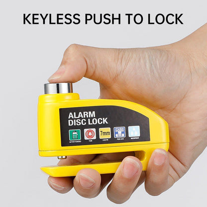 Electric Bike Lock Alarm Motorcycle Anti Theft Lock Secure Bicycle Riding Gear