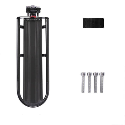 Mountain Bike Rear Rack Flat Suspension Rack Accessories Luggage Carrier Shelf