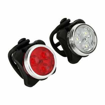 Waterproof Bicycle Bike Lights Front Rear Tail Light Lamp Usb Rechargeable Ipx4