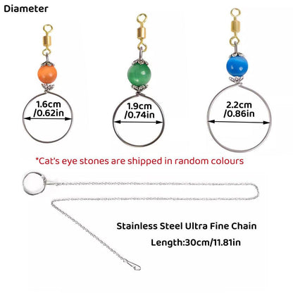 Parrot Neck Collar Stainless Steel Bird Chain Training Adjustable Bird Leash - S-Diameter 1.6cm