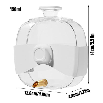 450ml Parrot Water Bottle Bird Drinker Feeder Large Capacity for Birds and Pet