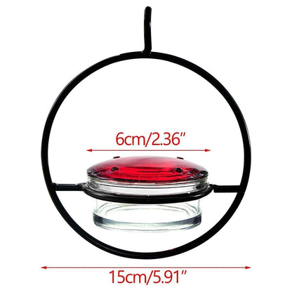 Metal Hummingbird Feeder Simple Design Durable Outdoor Garden Bird Water Feeder