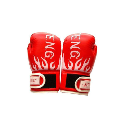 2PCS PU Boxing Training Gloves for Young Beginners Suitable for Ages 3-12 - Pearly Silver