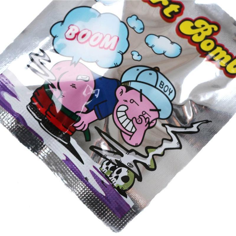 10/20/50x Fart Bomb Bombs Bag Smelly Novelty Stink Prank Gag Trick Joke Game Fun - 50x
