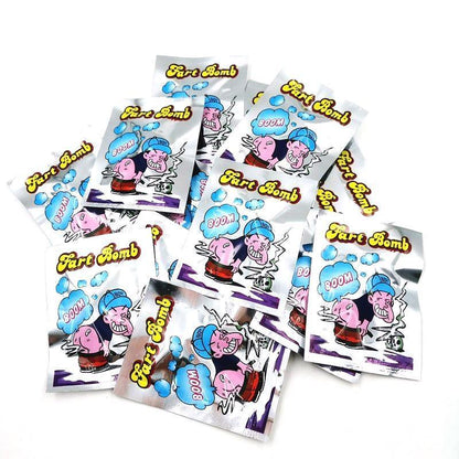 10/20/50x Fart Bomb Bombs Bag Smelly Novelty Stink Prank Gag Trick Joke Game Fun - 50x