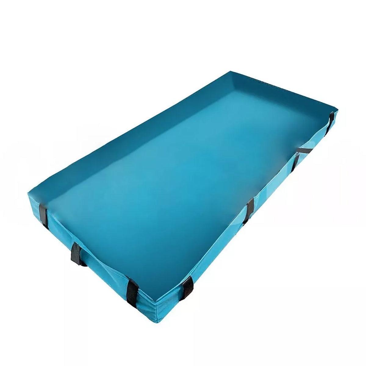 Waterproof Small Pet Crate Sump Cover Dirt Resistant Mat Easy to Clean Protector - Blue