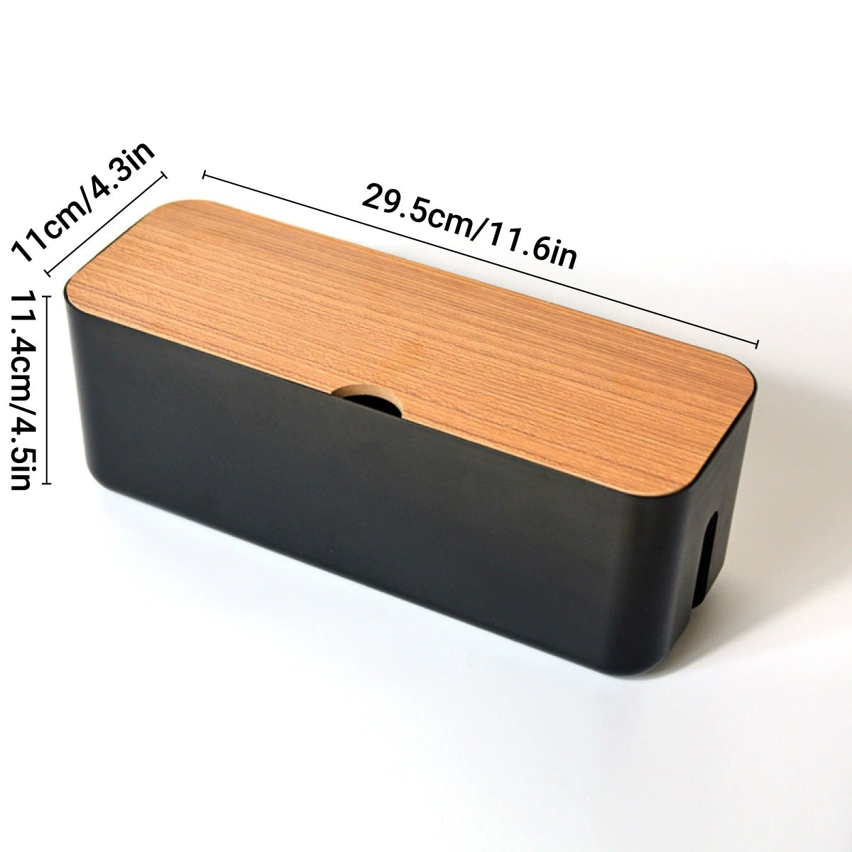 Large Cable Wire Storage Box Case Cord Management Socket Tidy Organizer