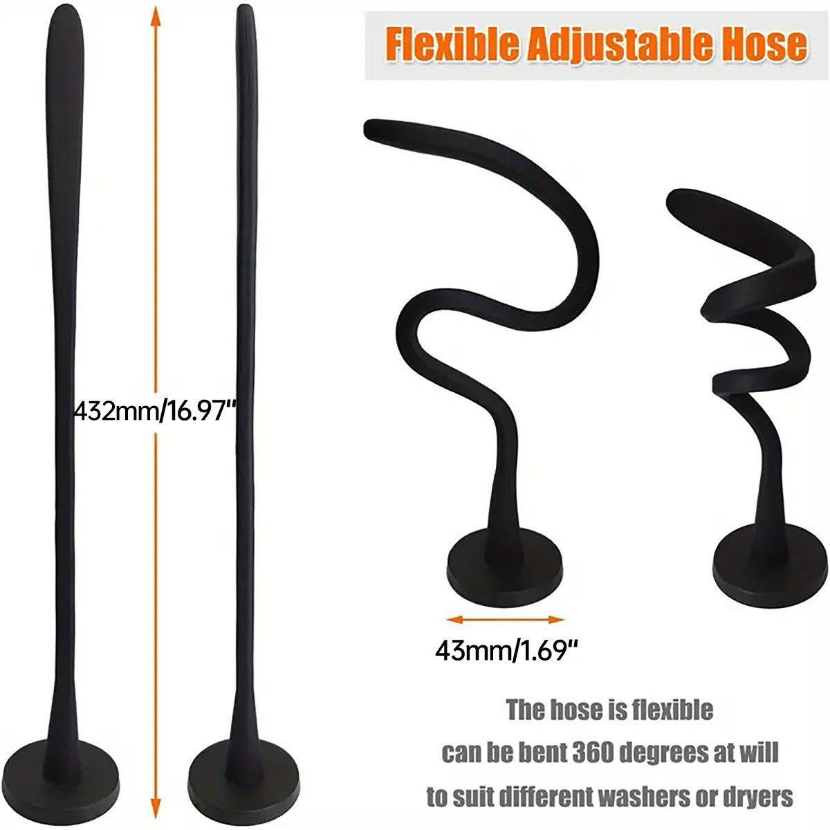 Magnetic Washer Door Holder Front Load Washing Machine Magnetic Door Prop - Black