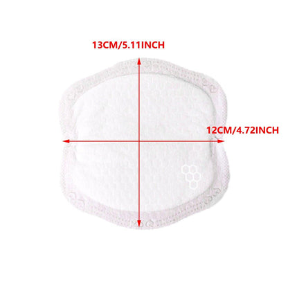 50pcs Disposable Breastmilk Pads Leakproof Nursing Pads for Breastfeeding Moms