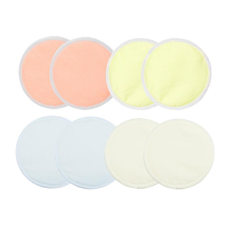 Bamboo Reusable Breast Pads Nursing Breastfeeding Plain Washable Pack of 8/16PCS - 8PCS