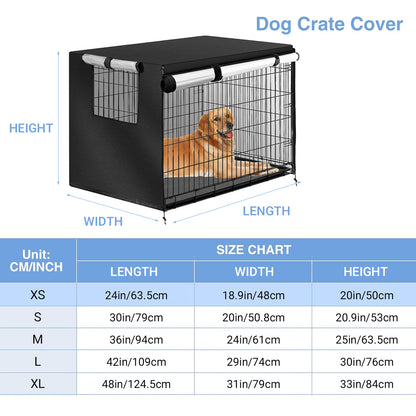 Oxford Cloth Pet Cover Outdoor Garden Yard Dog Dust Protector Waterproof Shield - XS