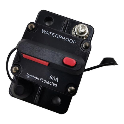 Waterproof Car Circuit Breaker Fuse Reset 30-300A AMP 12V-48V DC Car Boat IP67 - 150A