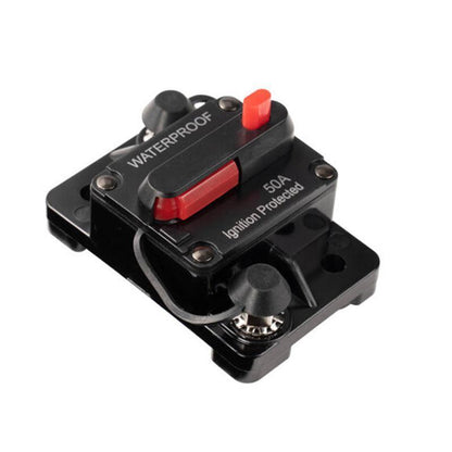 Waterproof Car Circuit Breaker Fuse Reset 30-300A AMP 12V-48V DC Car Boat IP67 - 200A