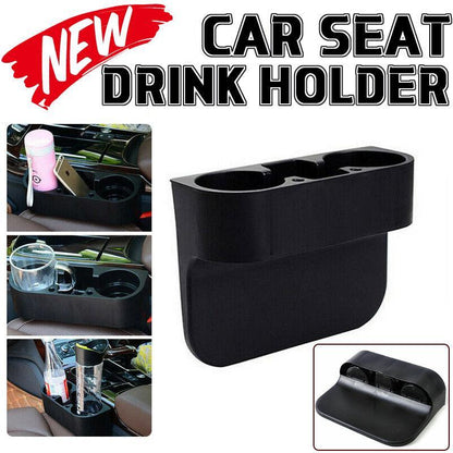 Multifunctional Car Console Gap Cup Holder for Bottles Snacks and Small Items