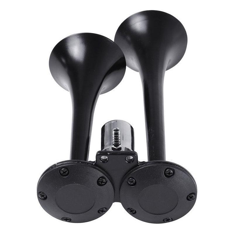 12V 24V Dual Trumpet Air Horn with Electric Valve 110dB for Truck Boat Lorry