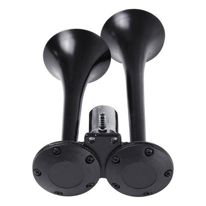 12V 24V Dual Trumpet Air Horn with Electric Valve 110dB for Truck Boat Lorry