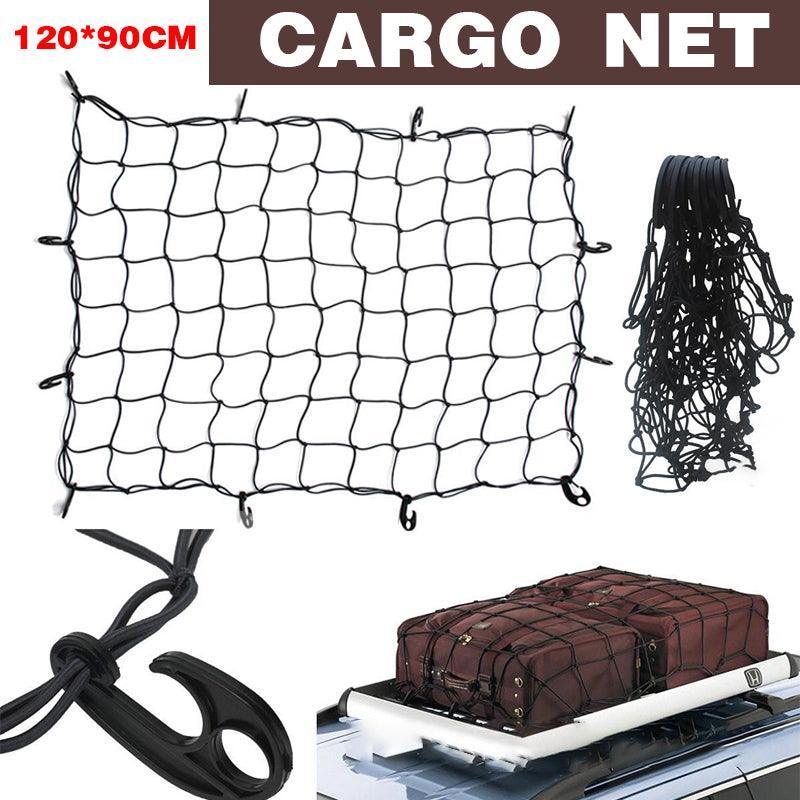 Car Roof Top Rack Basket Luggage Bungee Net Cargo Mesh Carrier Cover Storage