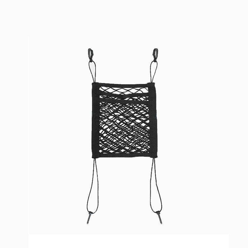 Universal Car Truck Seat Mesh Tidy Storage Net Bag Organizer Holder Multi-Pocket