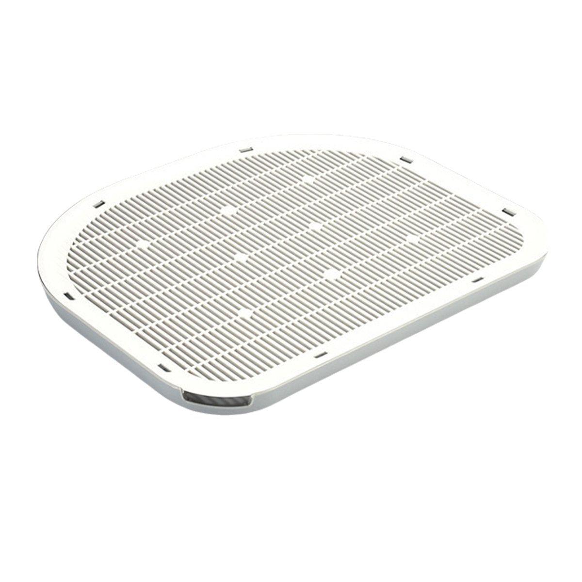 Anti Spill Cat Litter Mat Double Layer Pet Toilet Mat for Litter Box - Green