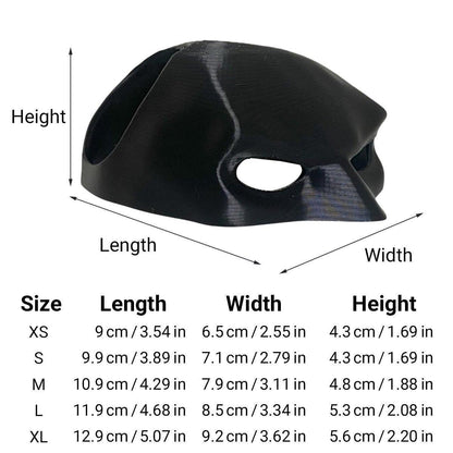 Halloween Bat Mask Cat Mask Pet Costume Accessories for Small Dogs Cats Outfit - XS