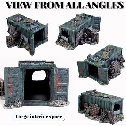 Fish Tank Aquascape Hiding Cave Shrimp Fish Shelter Aquarium Decoration House