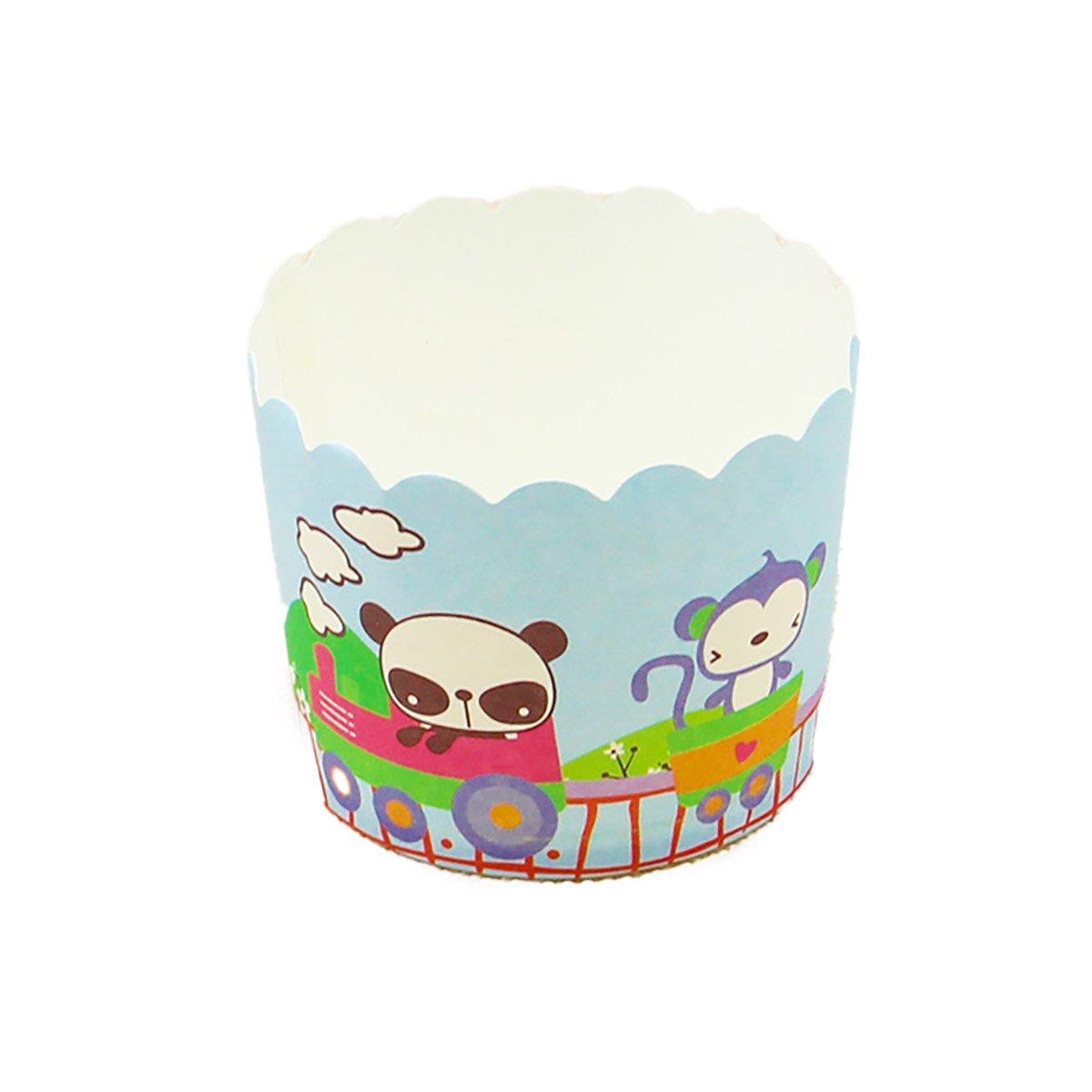 500pcs Colorful Cupcake Muffin Baking Cups Greaseproof Nonstick Paper Liners - Cupcake-500pcs-XLS