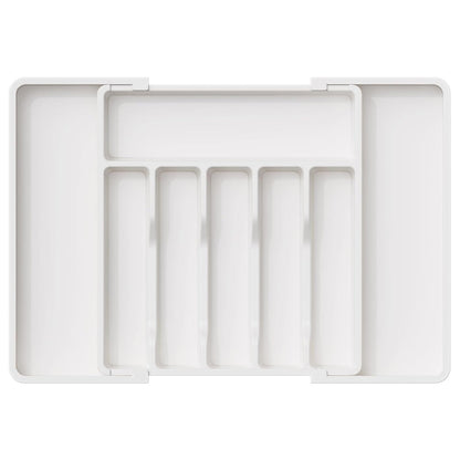 Portable Tableware Storage Box Telescopic Household Storage Tray Organizer