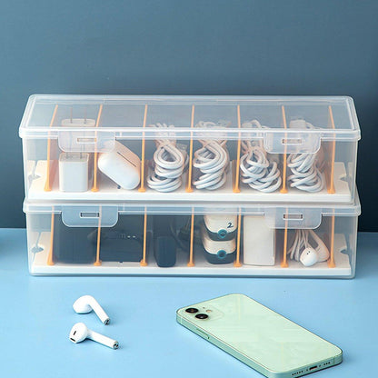 Desktop Cable Organizer Data Cable Winder Cord Management Holder for Office Use