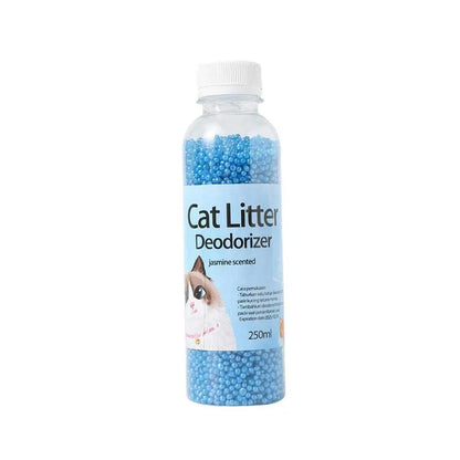 High Adsorption Cat Litter Deodorant Beads 250ml Long Lasting Odor Eliminator - Green