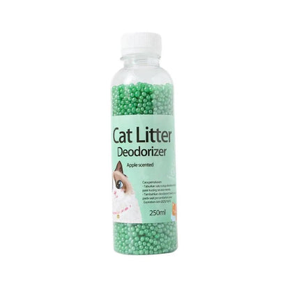 High Adsorption Cat Litter Deodorant Beads 250ml Long Lasting Odor Eliminator - Pink