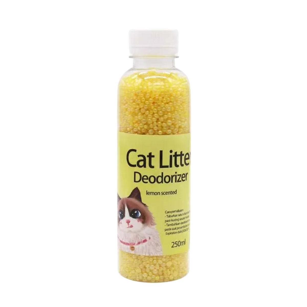 High Adsorption Cat Litter Deodorant Beads 250ml Long Lasting Odor Eliminator - Pink