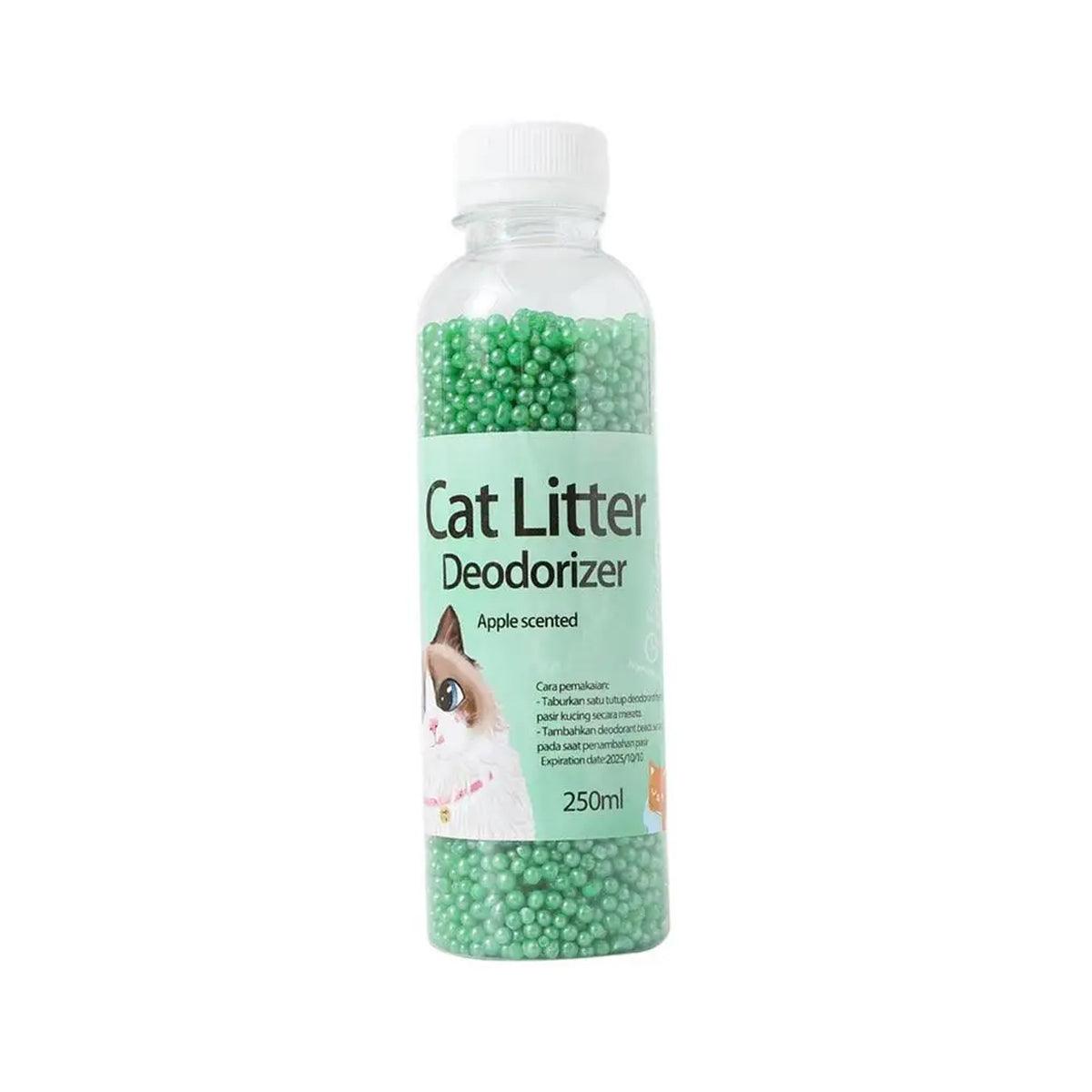 High Adsorption Cat Litter Deodorant Beads 250ml Long Lasting Odor Eliminator - Purple