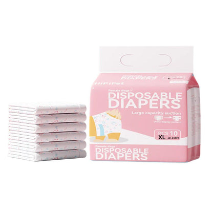 Dog Physiological Pants Pet Diaper Underwear for Hygiene and Incontinence Management - Female - M