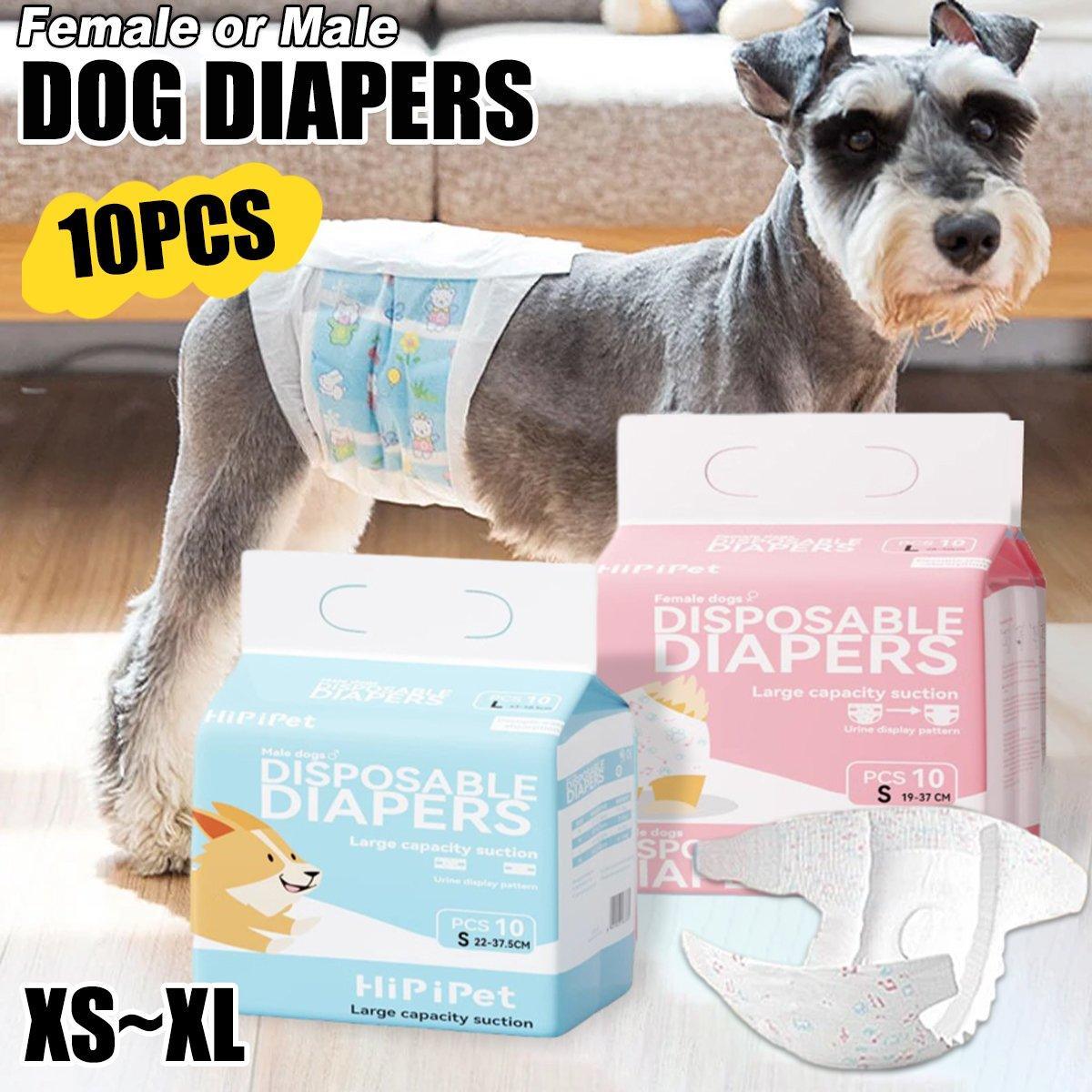 Dog Physiological Pants Pet Diaper Underwear for Hygiene and Incontinence Management - Female - S