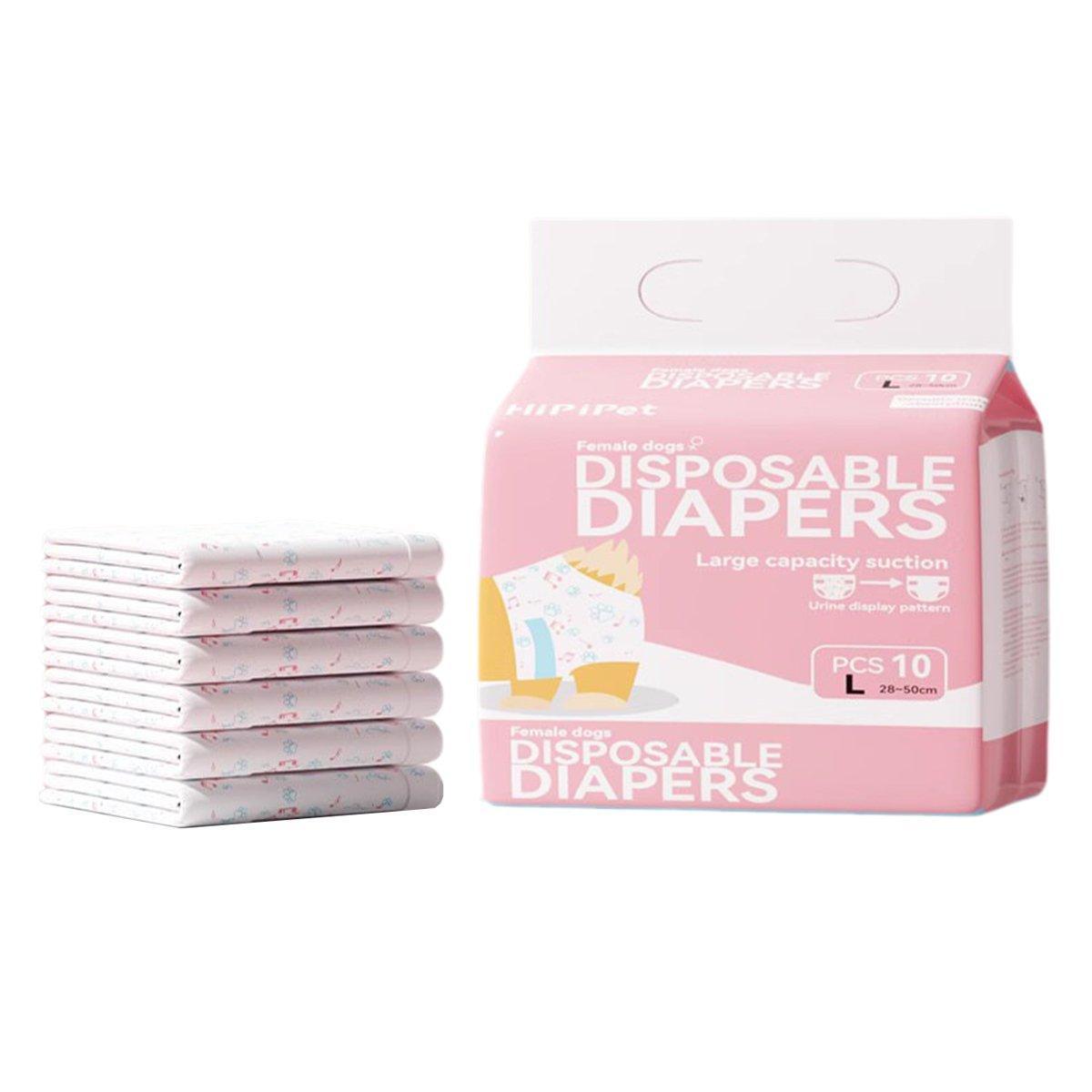 Dog Physiological Pants Pet Diaper Underwear for Hygiene and Incontinence Management - Female - XS