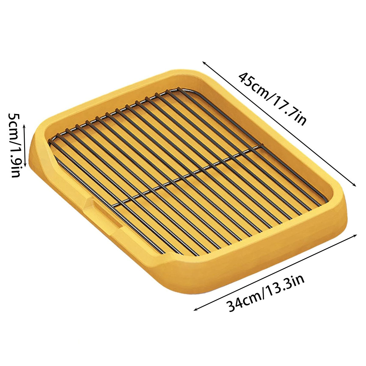 Pet Training Pad Dog Potty Toilet Large Size Portable With Tray Mat For Indoor