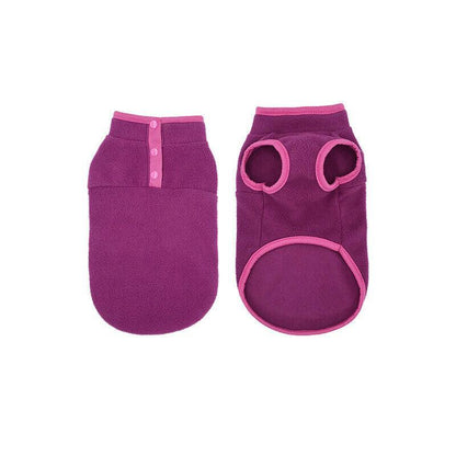 XL Pet Dog Puppy Winter Warm Fleece Jumper Vest Coat Jacket Apparel Clothes - Pink