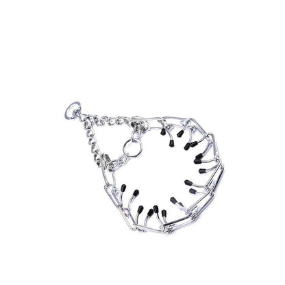 S-Xl Collar Choke Steel Metal Chain Dog Training Adjustable Necklace Sliver - S-2.5