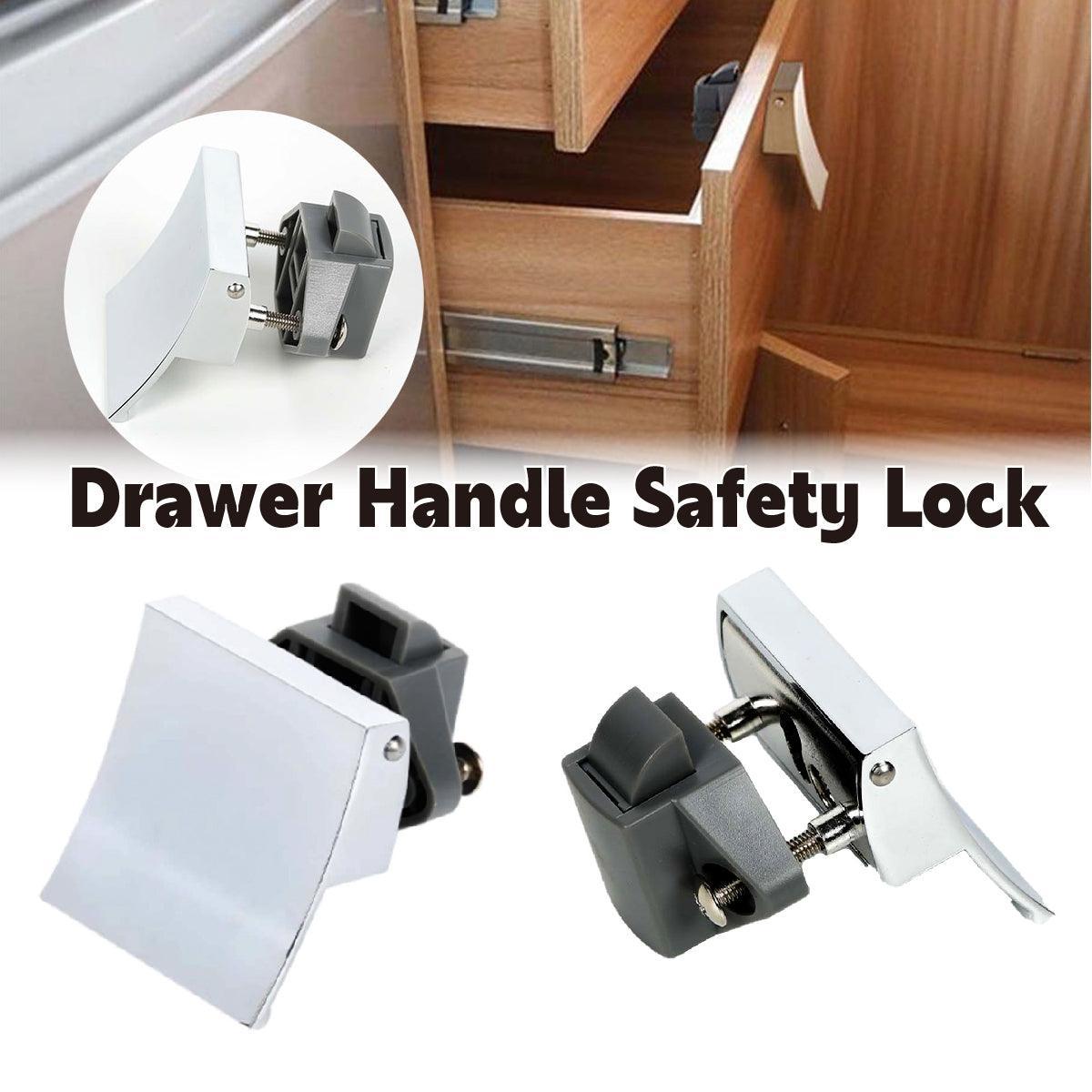 RV Caravan Yacht Cabinet Drawer Handle Locking Latch Accessory