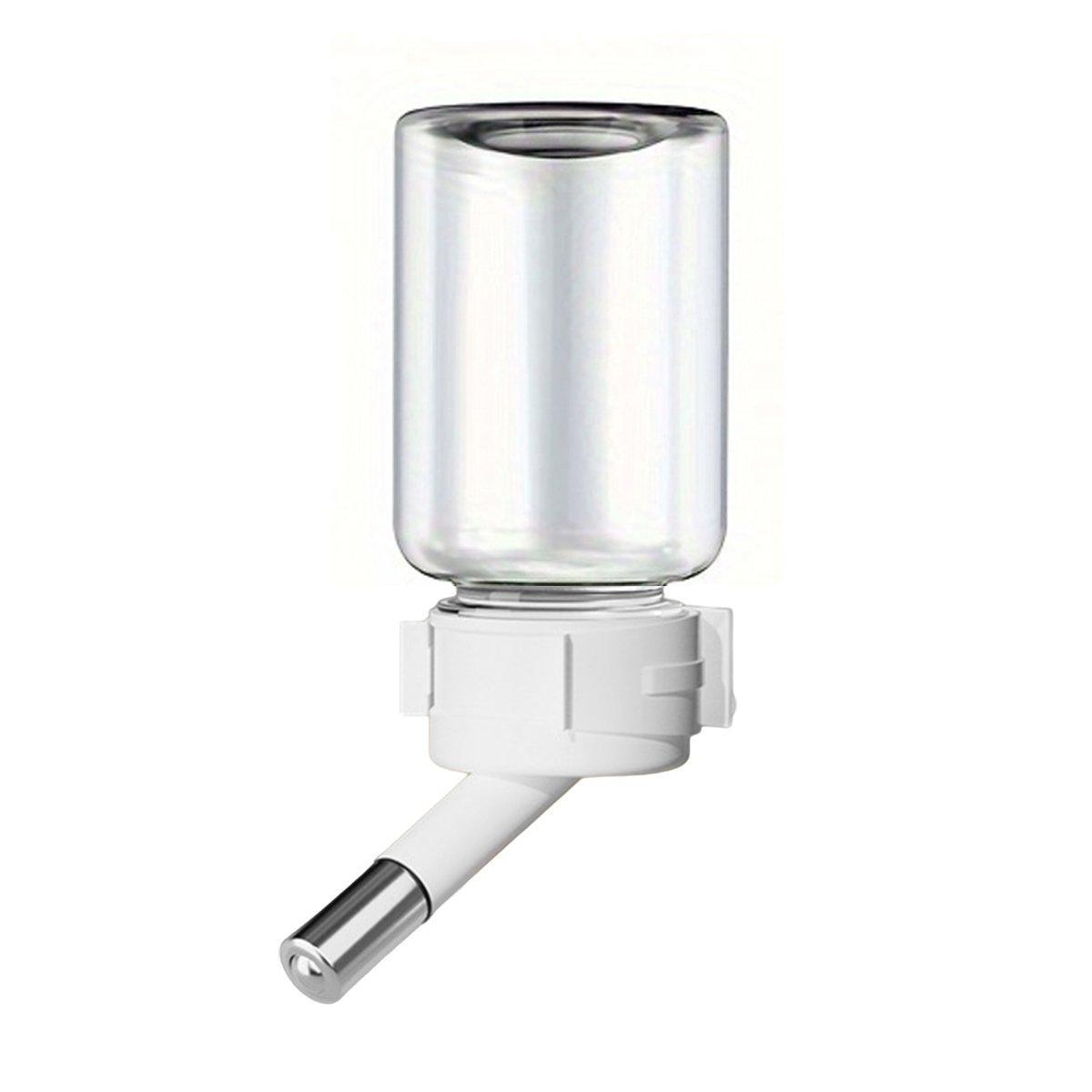 Pet Water Bottle for Hamster Guinea Pig Rabbit Vacuum Drinking Feeder Kettle - 80ml-Green